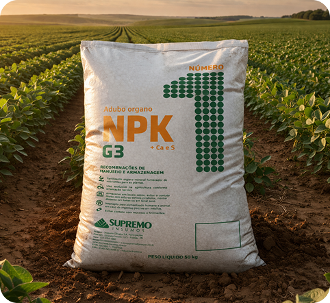 Adubo Organomineral NPK N°1 Plus