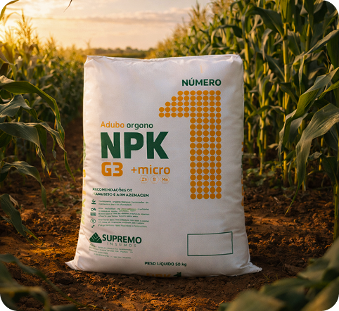 Adubo Organomineral NPK N°1 Plus